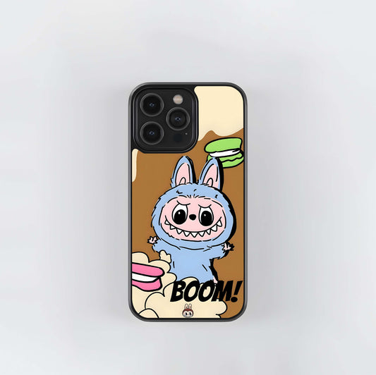 Boom labubu Glass Case