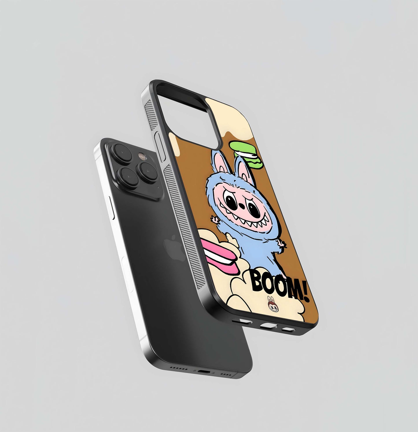 Boom labubu Glass Case