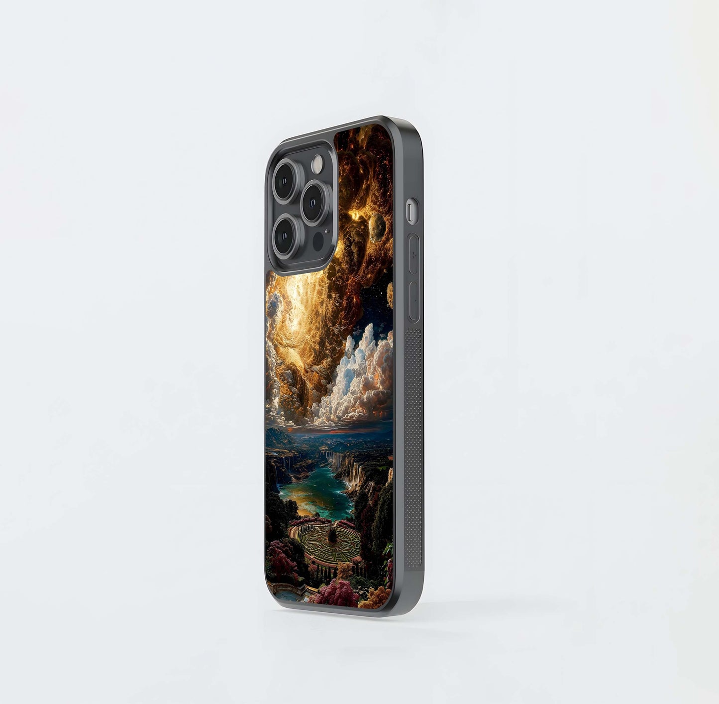 Cosmic Storm Fantasy Glass Case