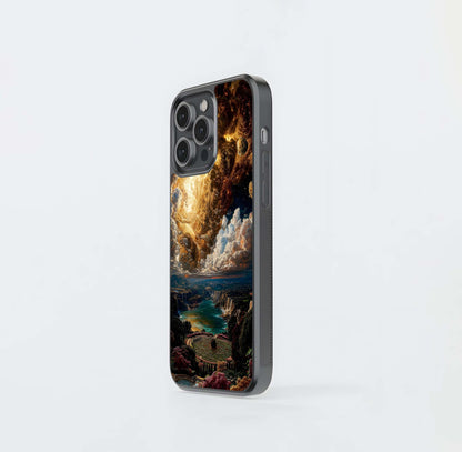 Cosmic Storm Fantasy Glass Case