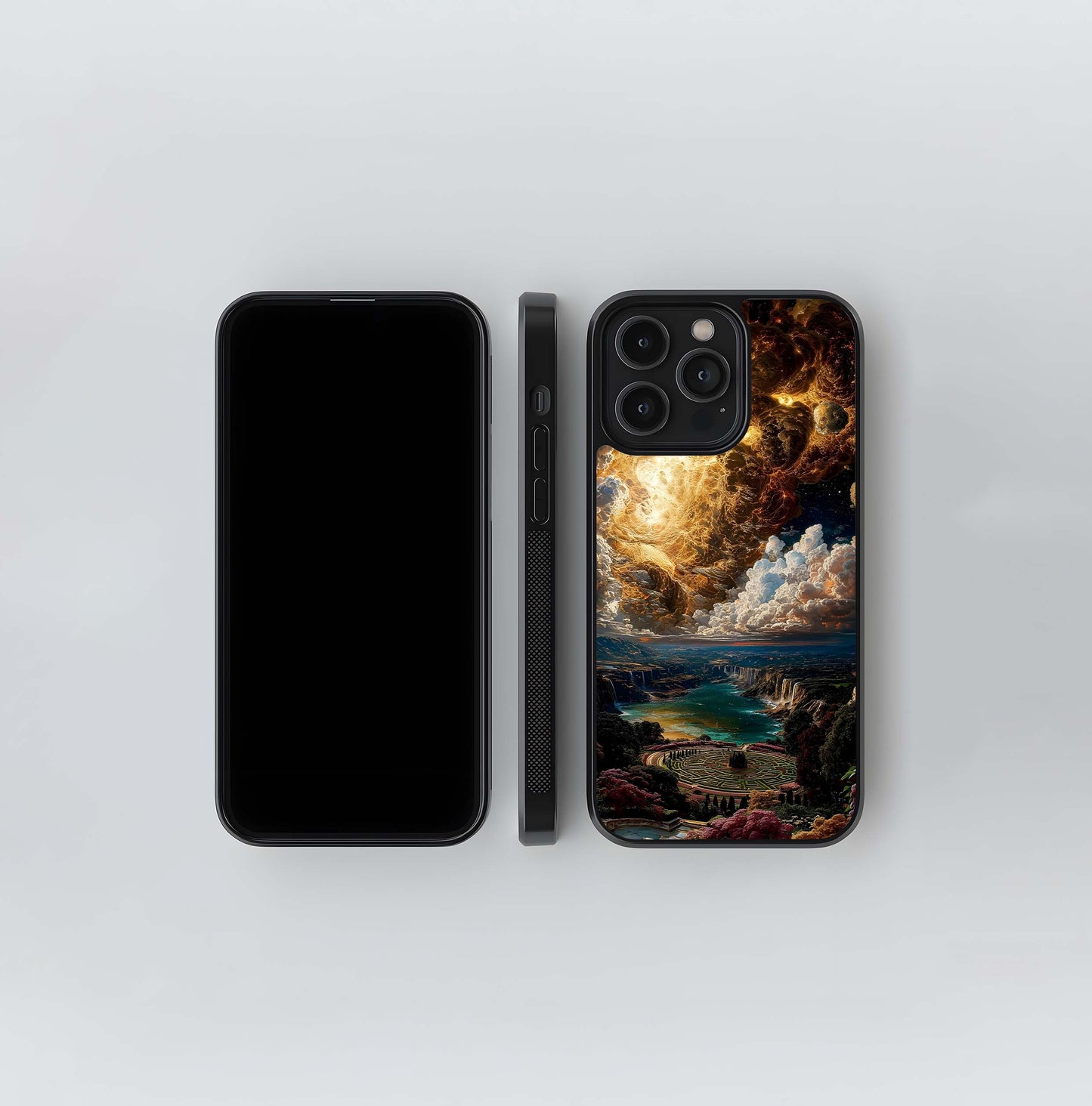 Cosmic Storm Fantasy Glass Case
