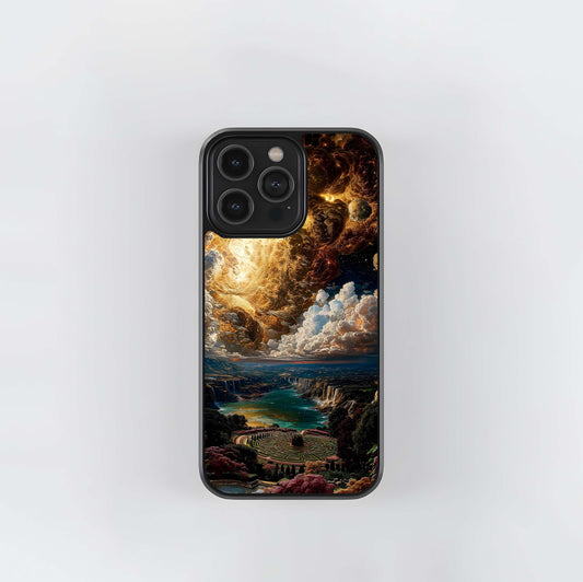 Cosmic Storm Fantasy Glass Case