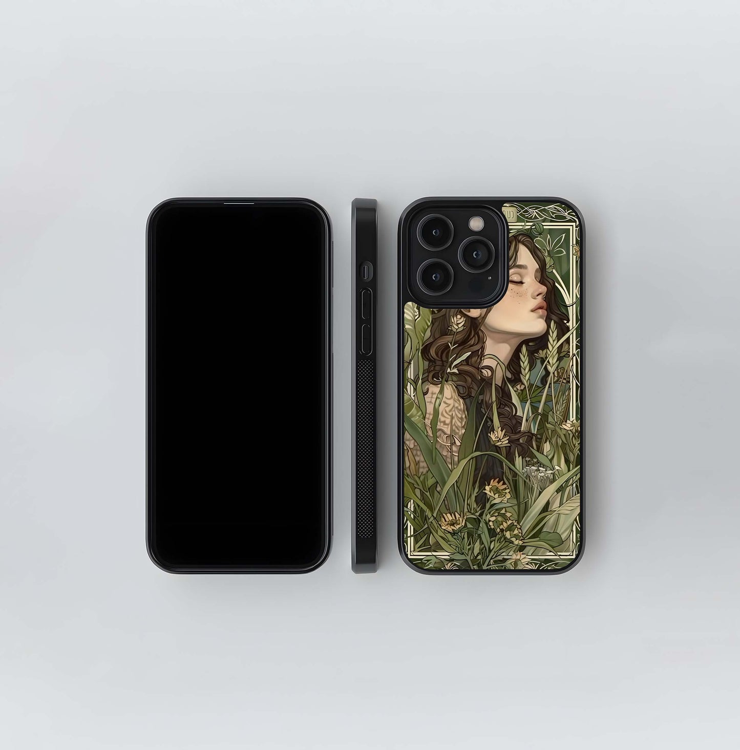 Botanical Muse Art Glass Case