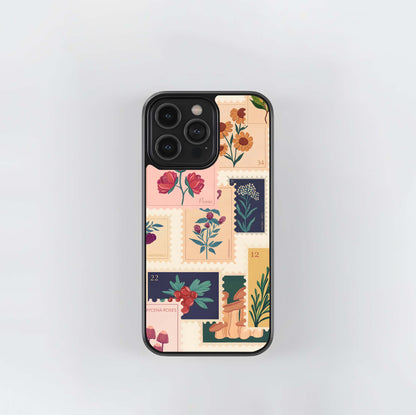 Botanical Postage Glass Case