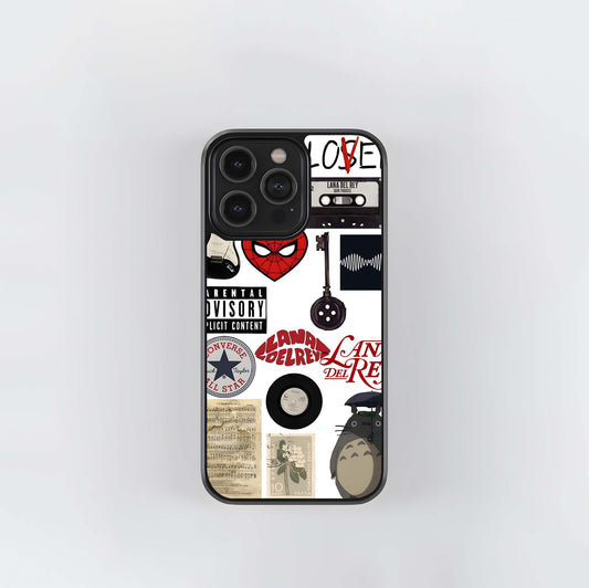 Indie Movie Night Glass Case