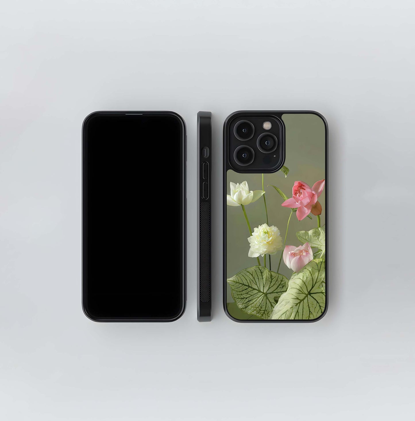 Botanical Sculpture Bloom Glass Case