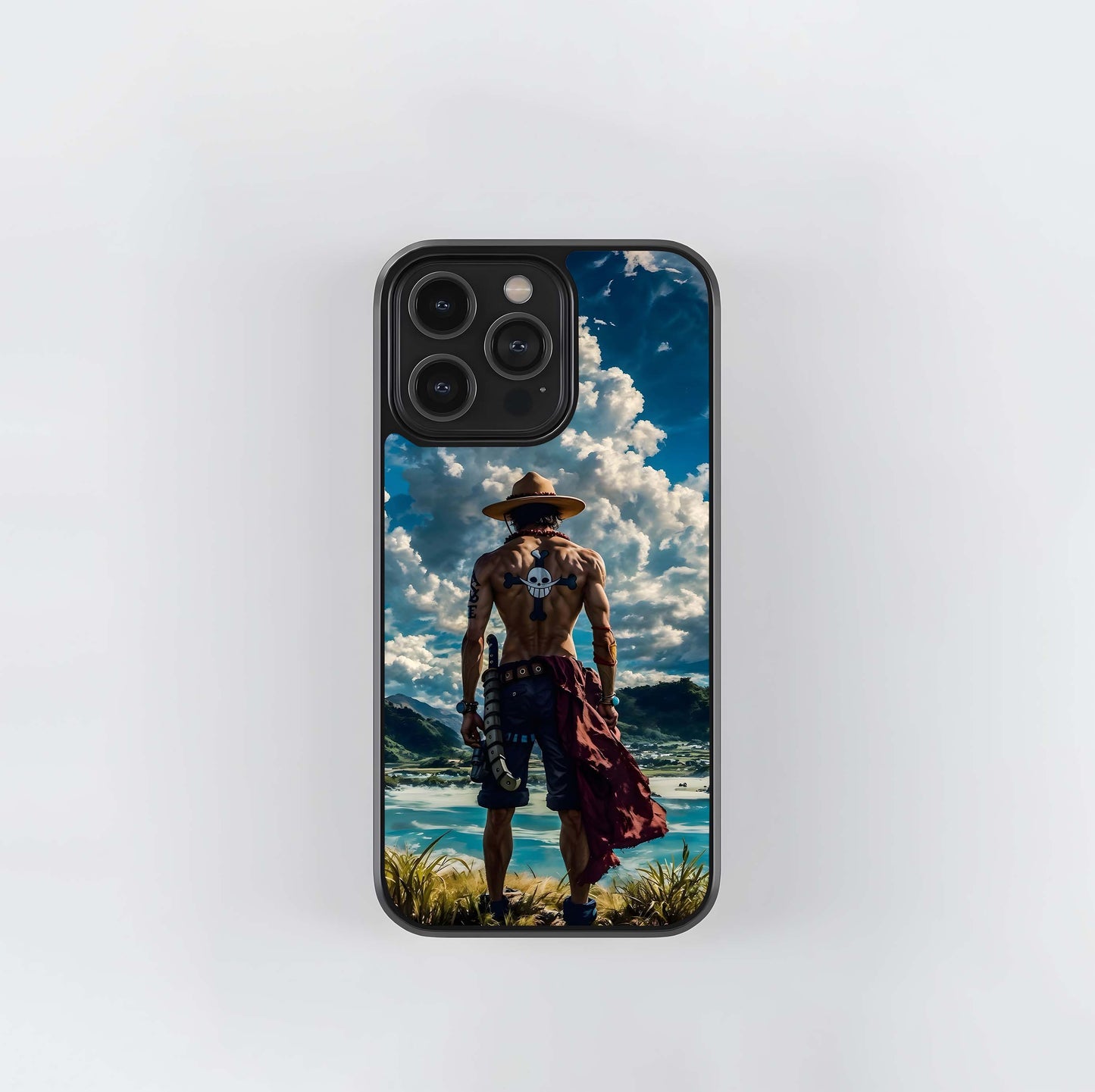 One Piece Ace's Horizon Glass Case