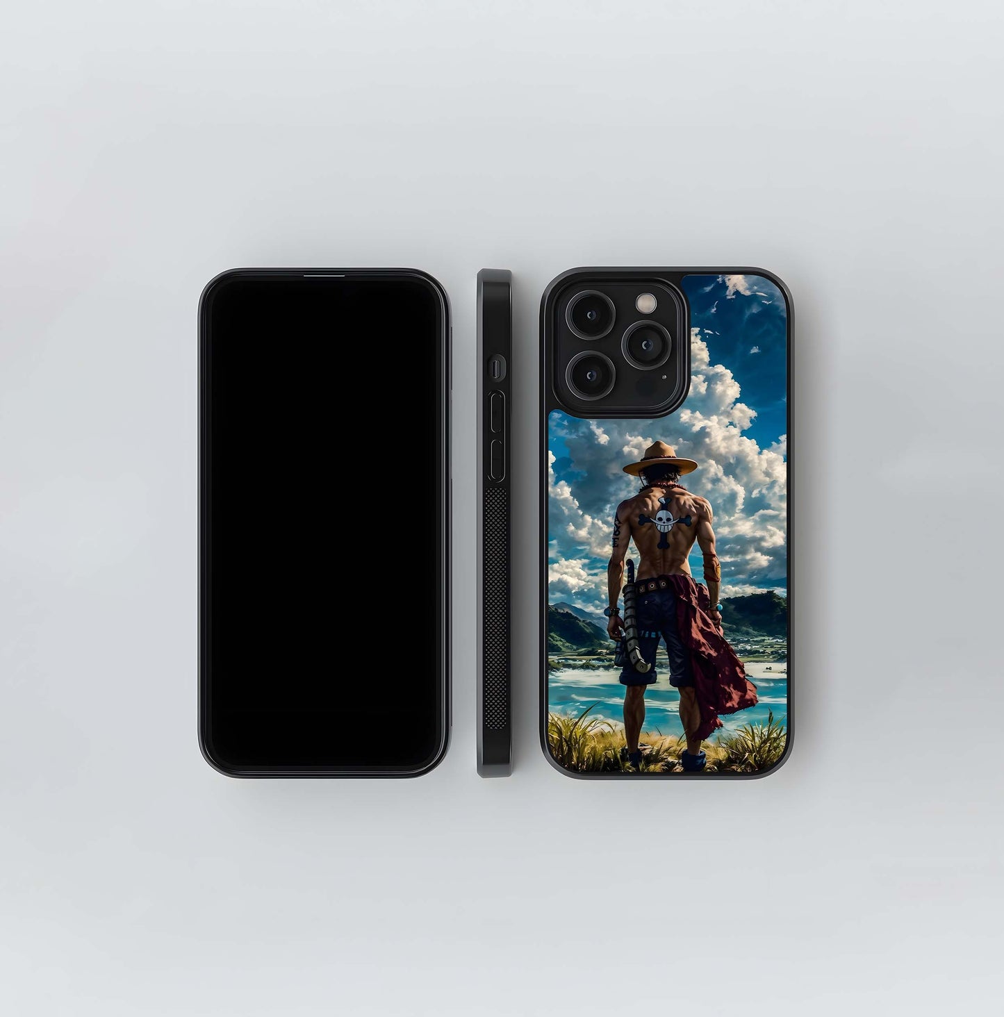 One Piece Ace's Horizon Glass Case