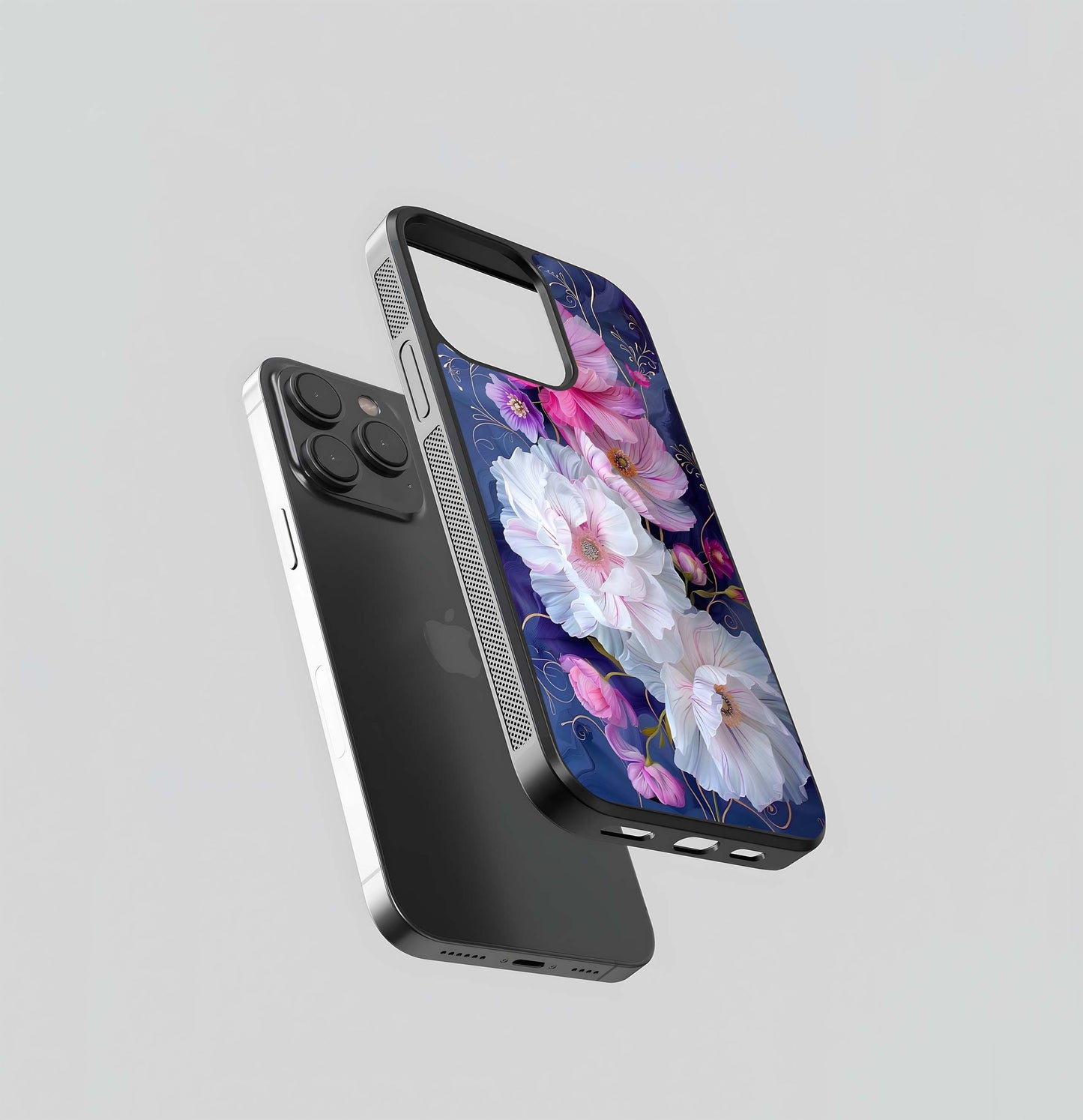 Indigo Opulence Glass Case