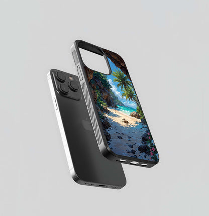 Breeze Wave PatH Glass Case