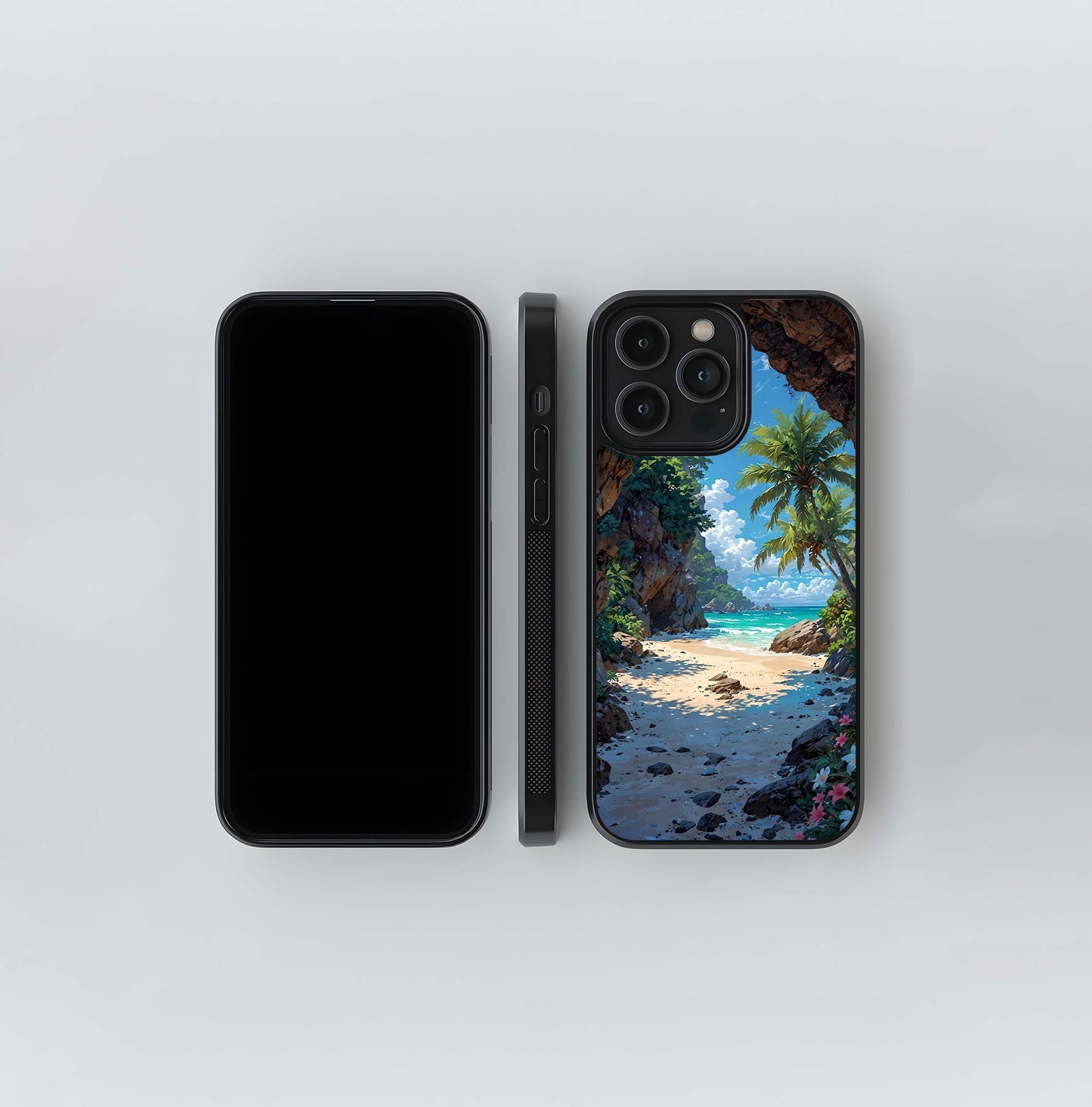 Breeze Wave PatH Glass Case