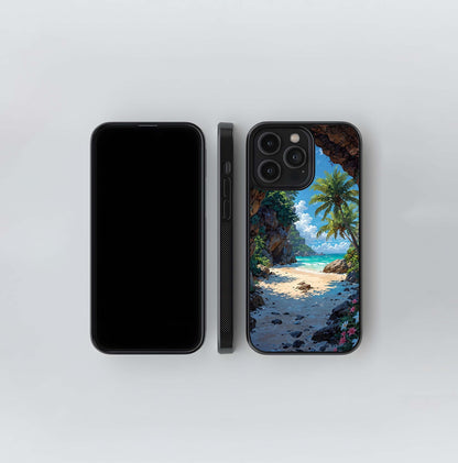 Breeze Wave PatH Glass Case