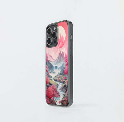 Cotton Moonrise Glass Case