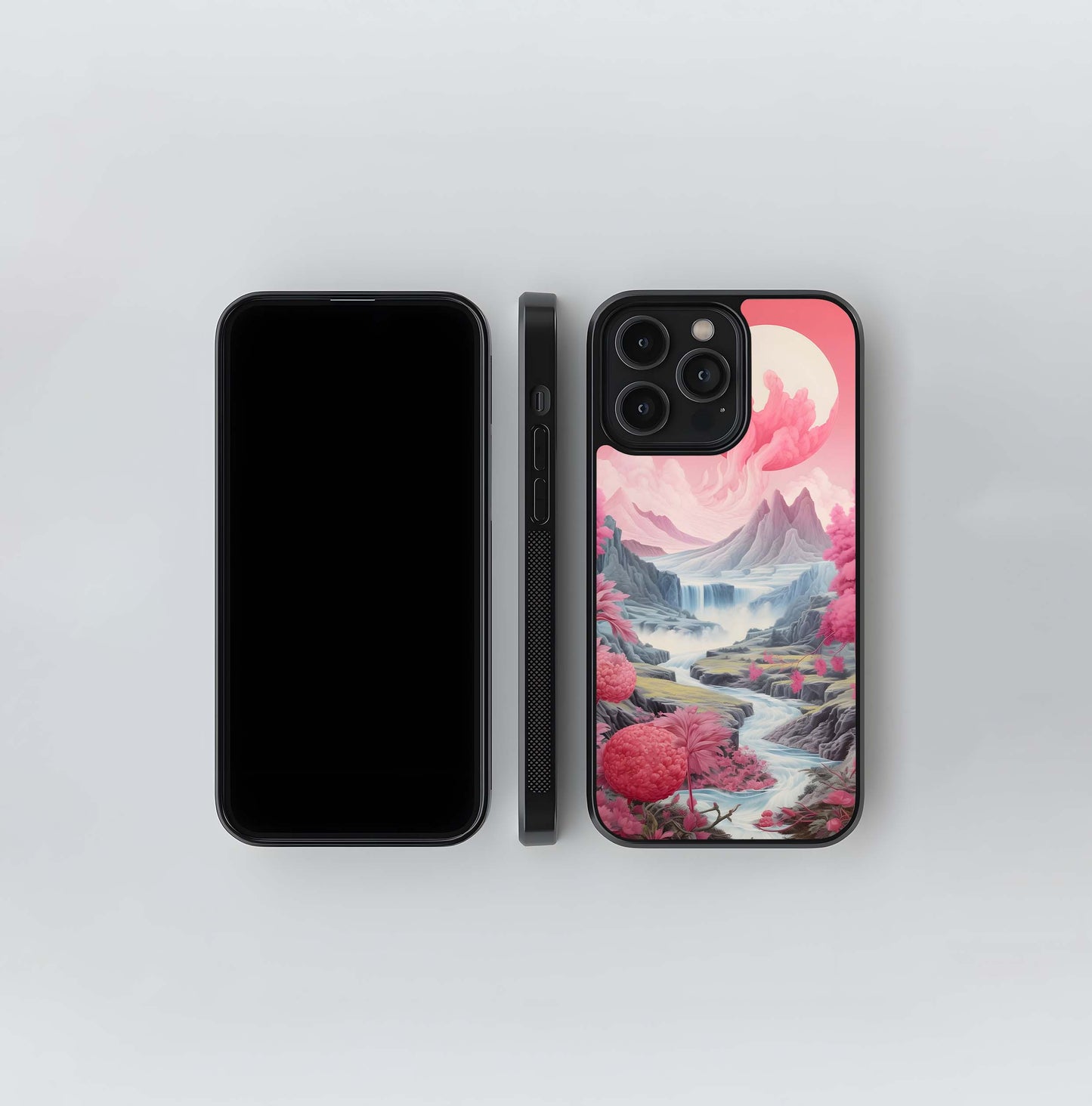 Cotton Moonrise Glass Case