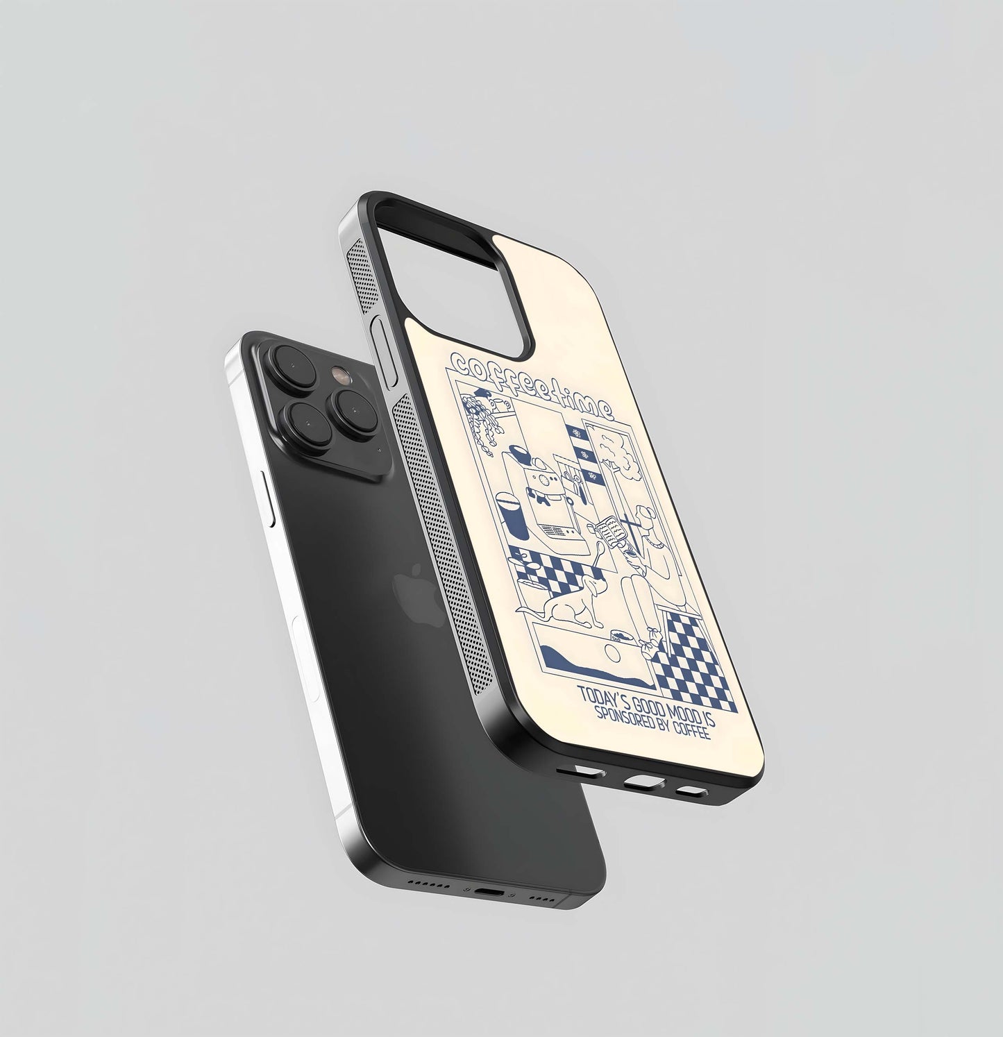 Brew Time Bliss Glass Case