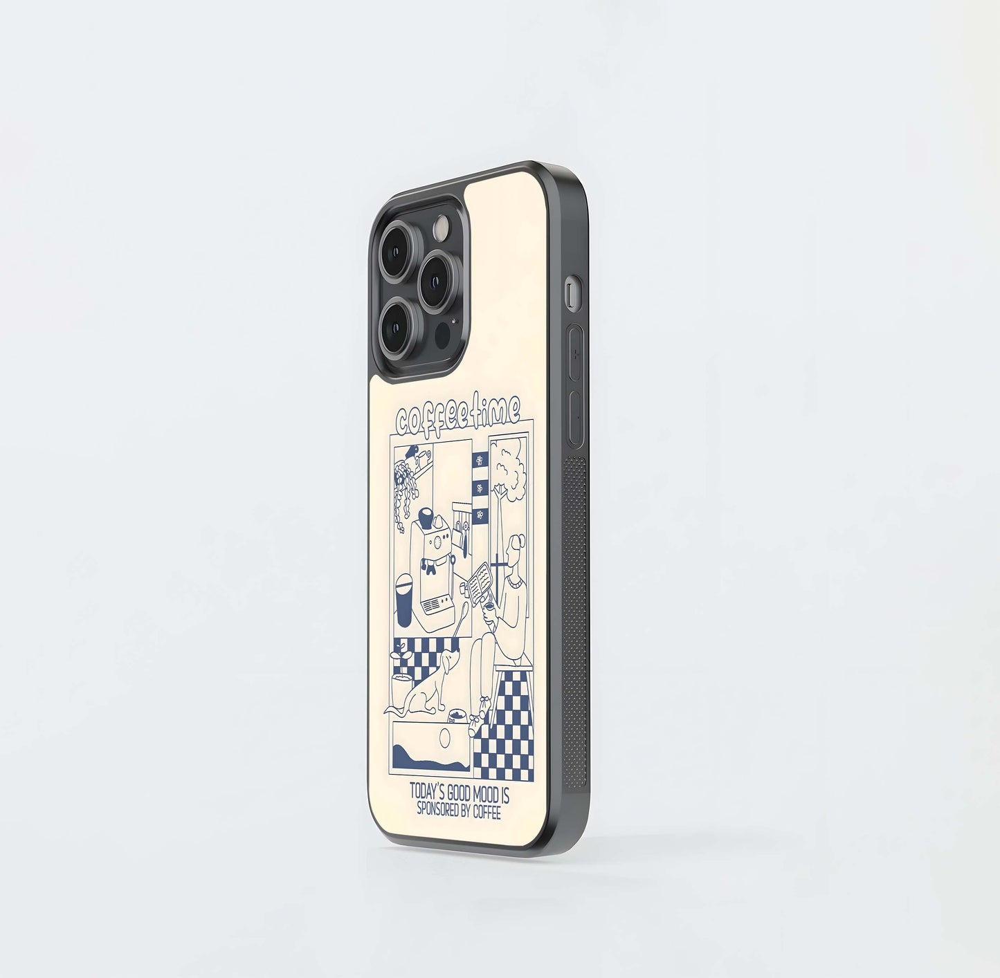 Brew Time Bliss Glass Case