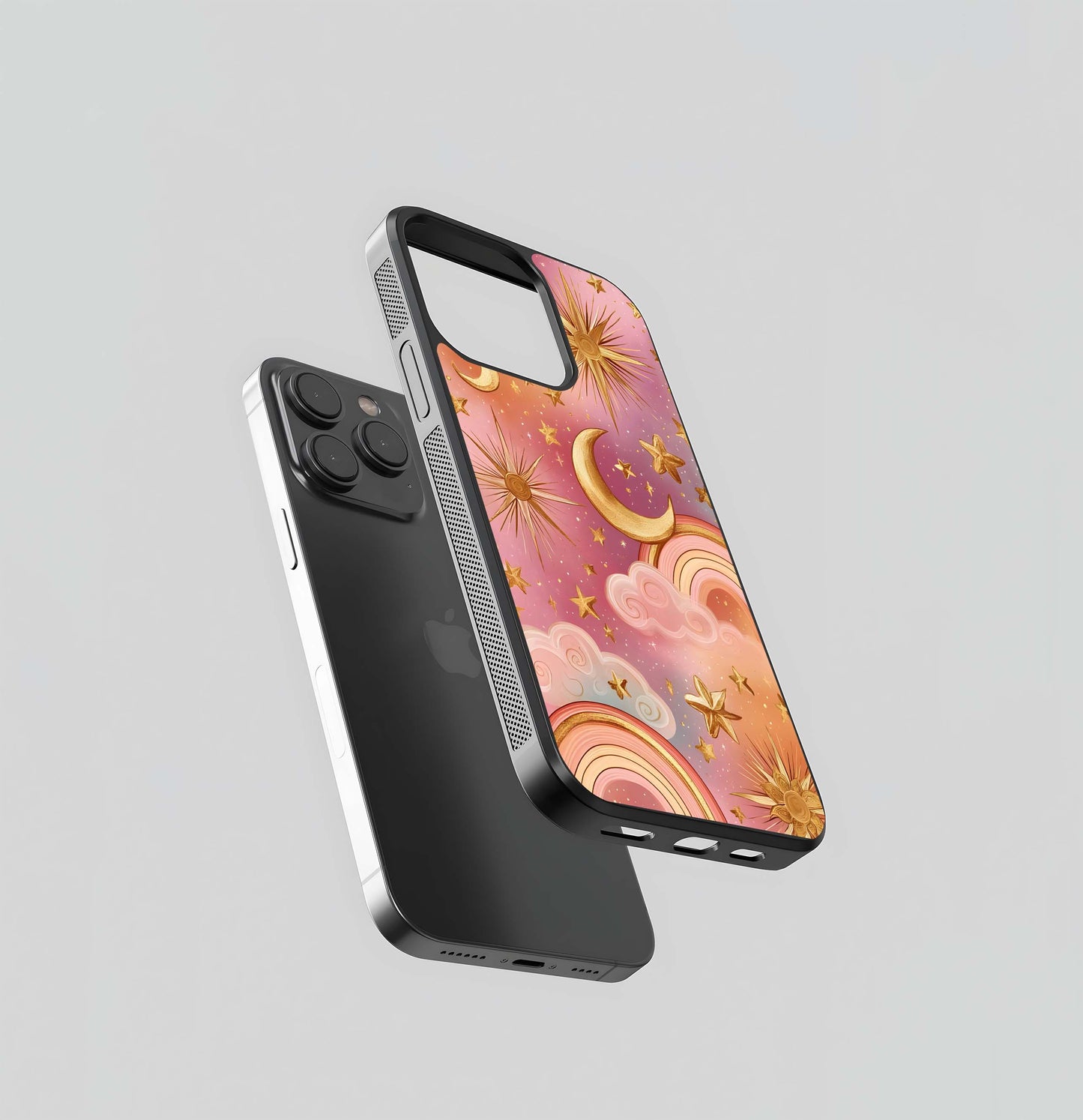 Brightl Boho Moon Glass Case