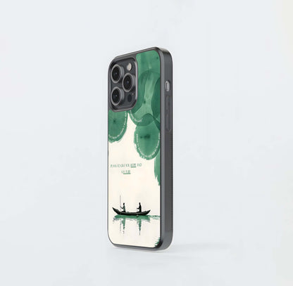 Graceful River Flow Glass Case