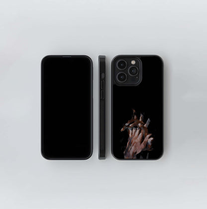 Brushstroke of Touch Glass Case