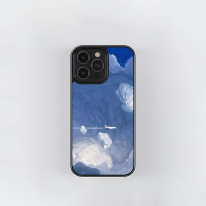 Brushstroke Skies Glass Case