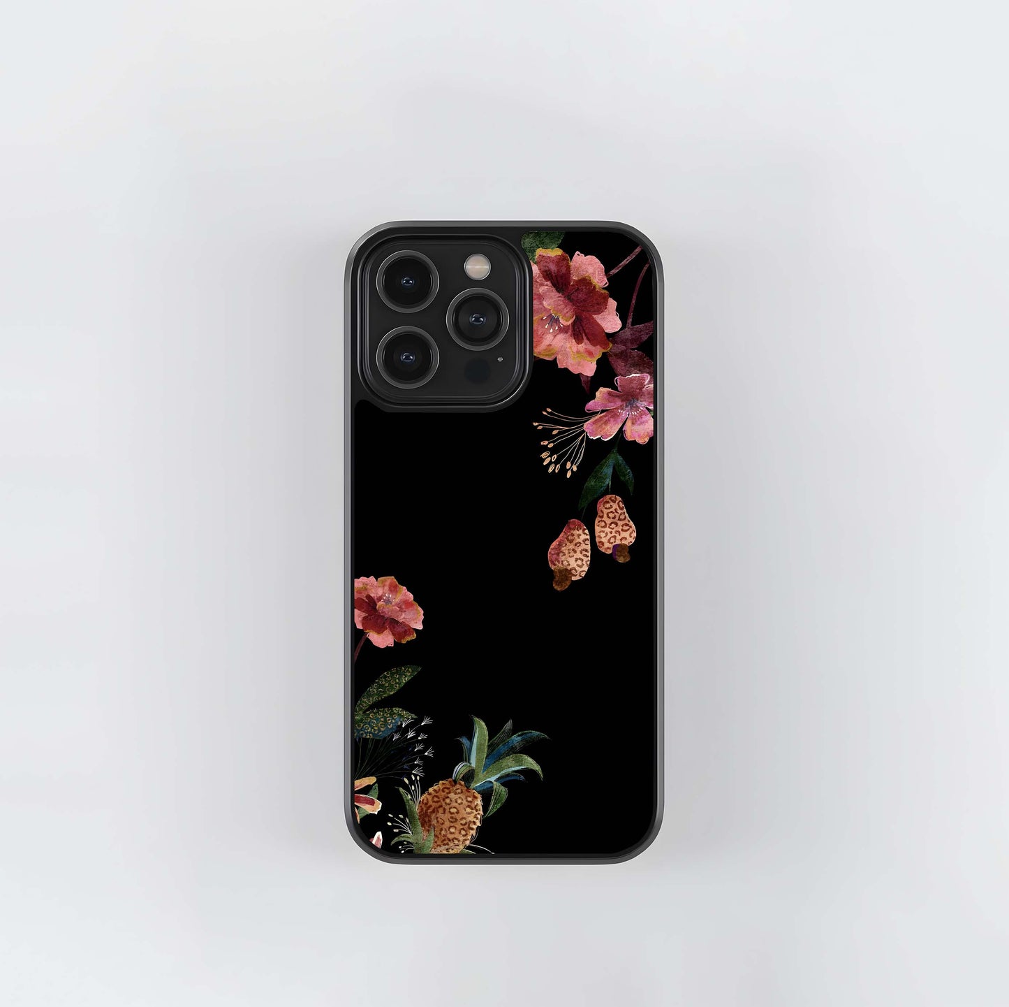 Jungle Cashew Bloom Glass Case