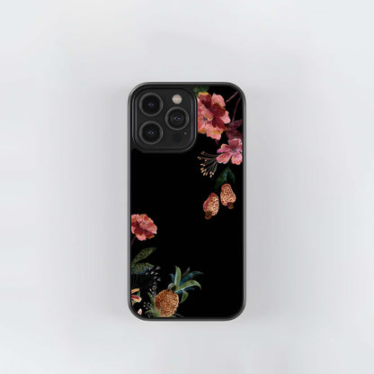 Jungle Cashew Bloom Glass Case