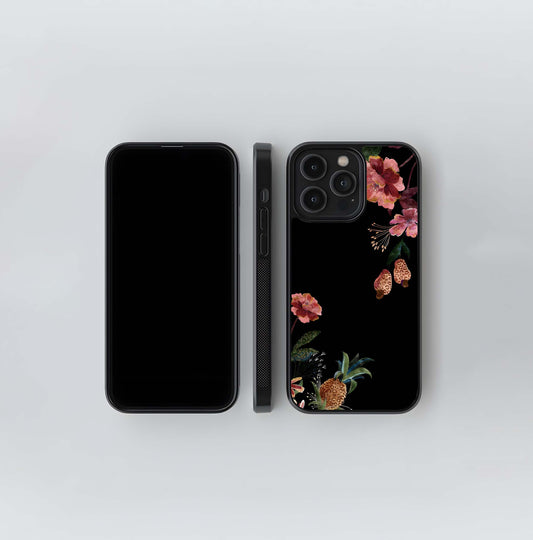 Jungle Cashew Bloom Glass Case