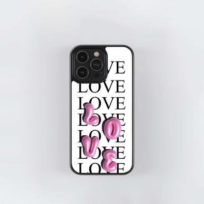 Bubble Love Burst Quotes_ Glass Case