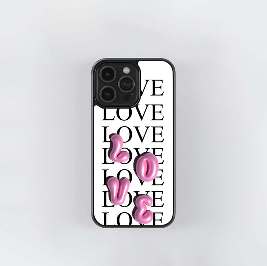 Bubble Love Burst Quotes_ Glass Case