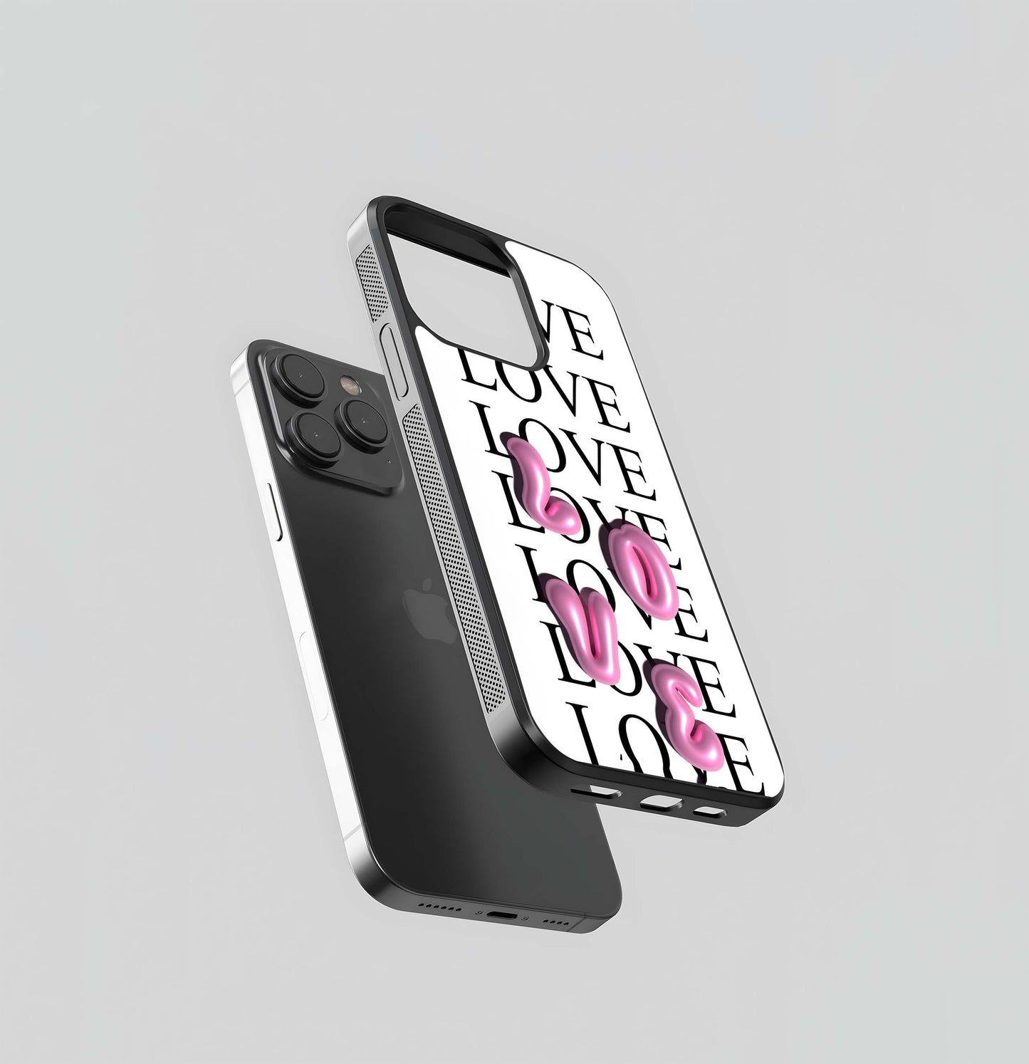 Bubble Love Burst Quotes_ Glass Case