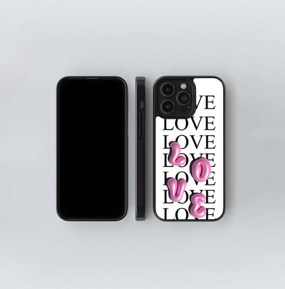 Bubble Love Burst Quotes_ Glass Case