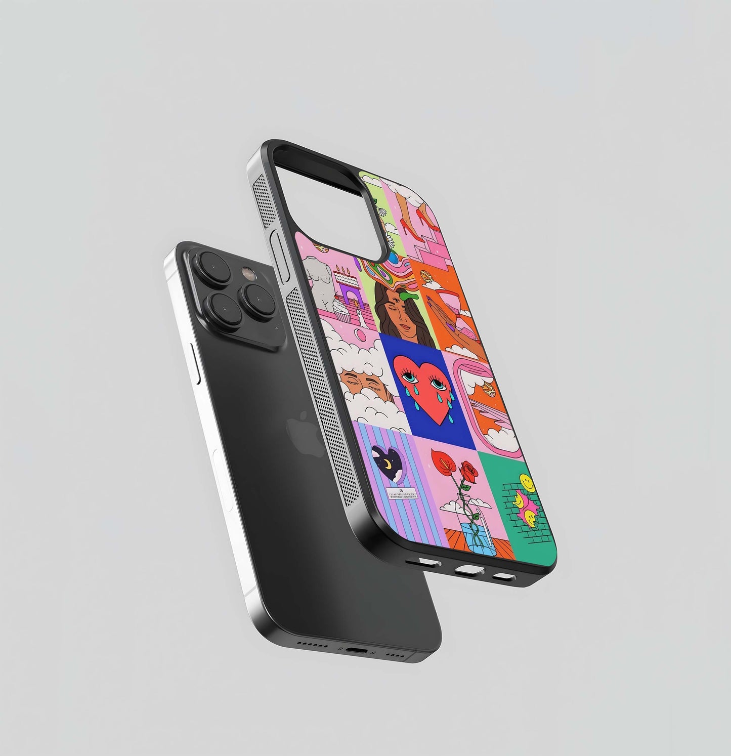 Bubble Thought Burst Glass Case