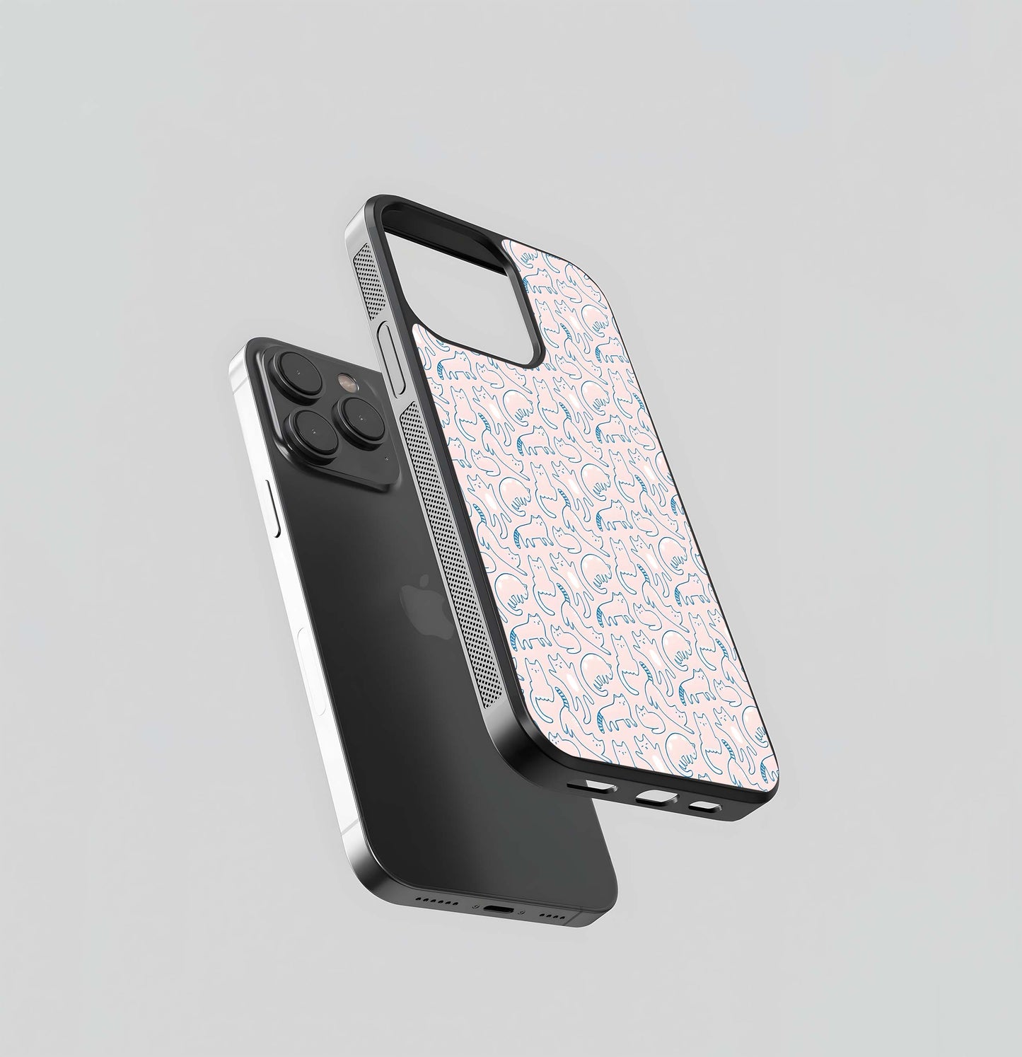 Bubblegum Cat Parade Glass Case