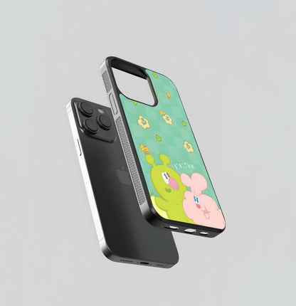 Bubbly Bloom Buds Glass Case