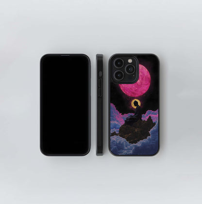 Buddha & Planets Glass Case