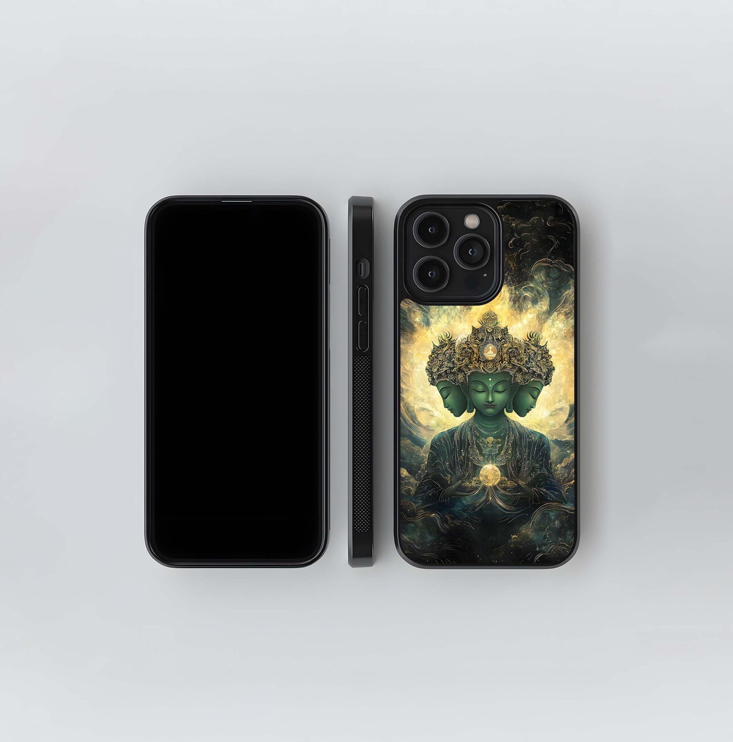 Samye's Green Trinity Glass Case