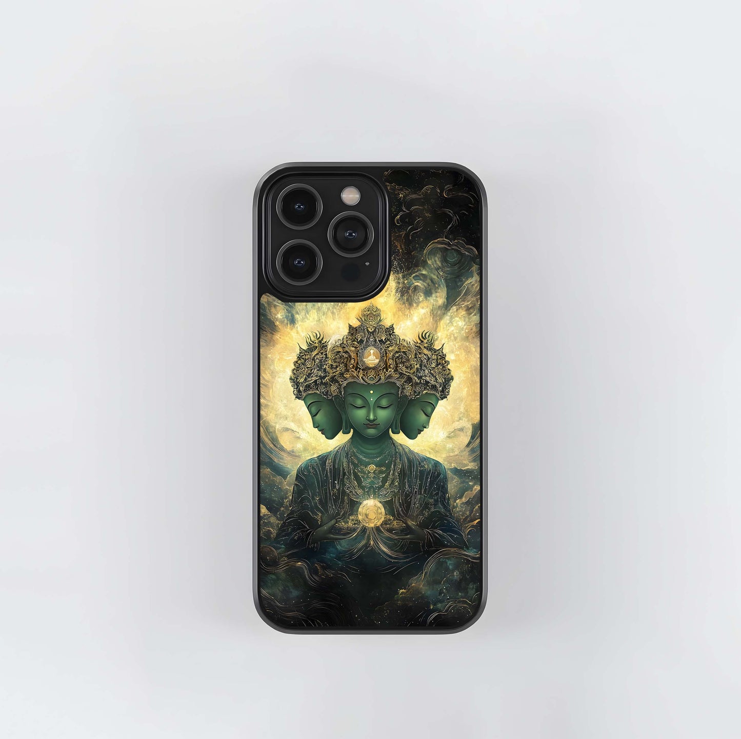 Samye's Green Trinity Glass Case