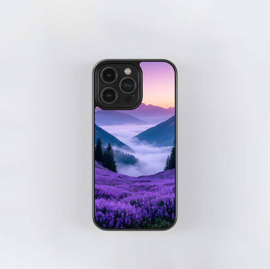 Lavender Valley Mist Glass Case