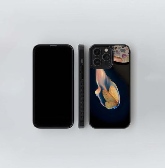 Burning Winged Light Glass Case