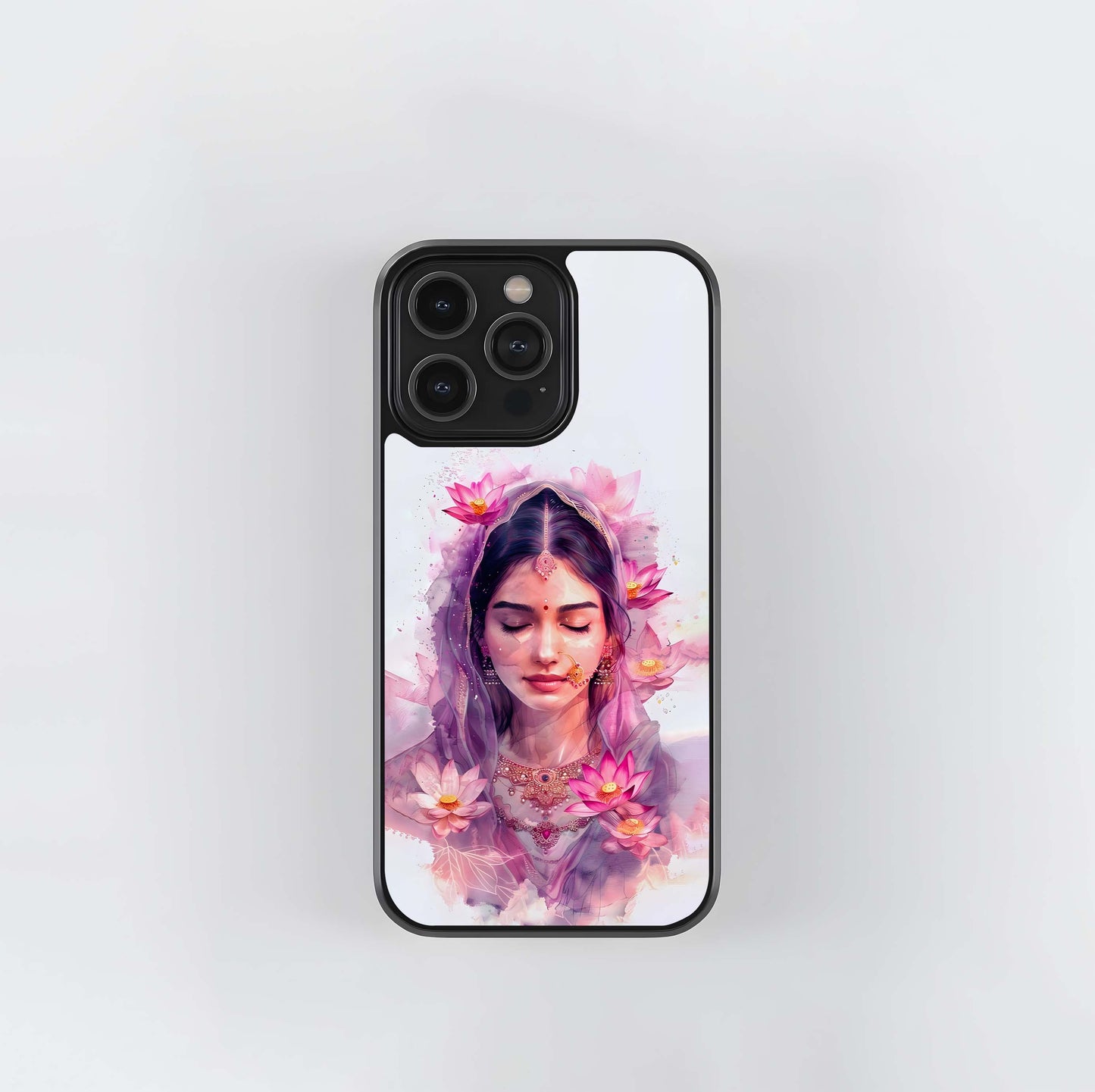 Lotus Goddess Glass Case