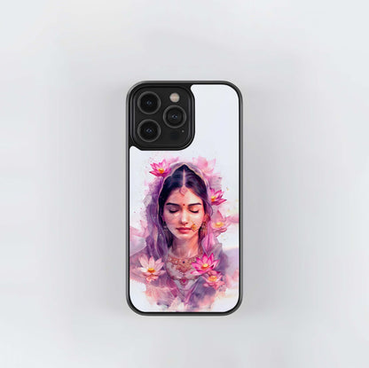 Lotus Goddess Glass Case