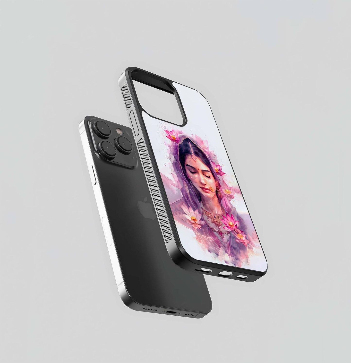 Lotus Goddess Glass Case