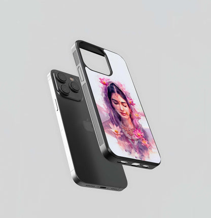 Lotus Goddess Glass Case