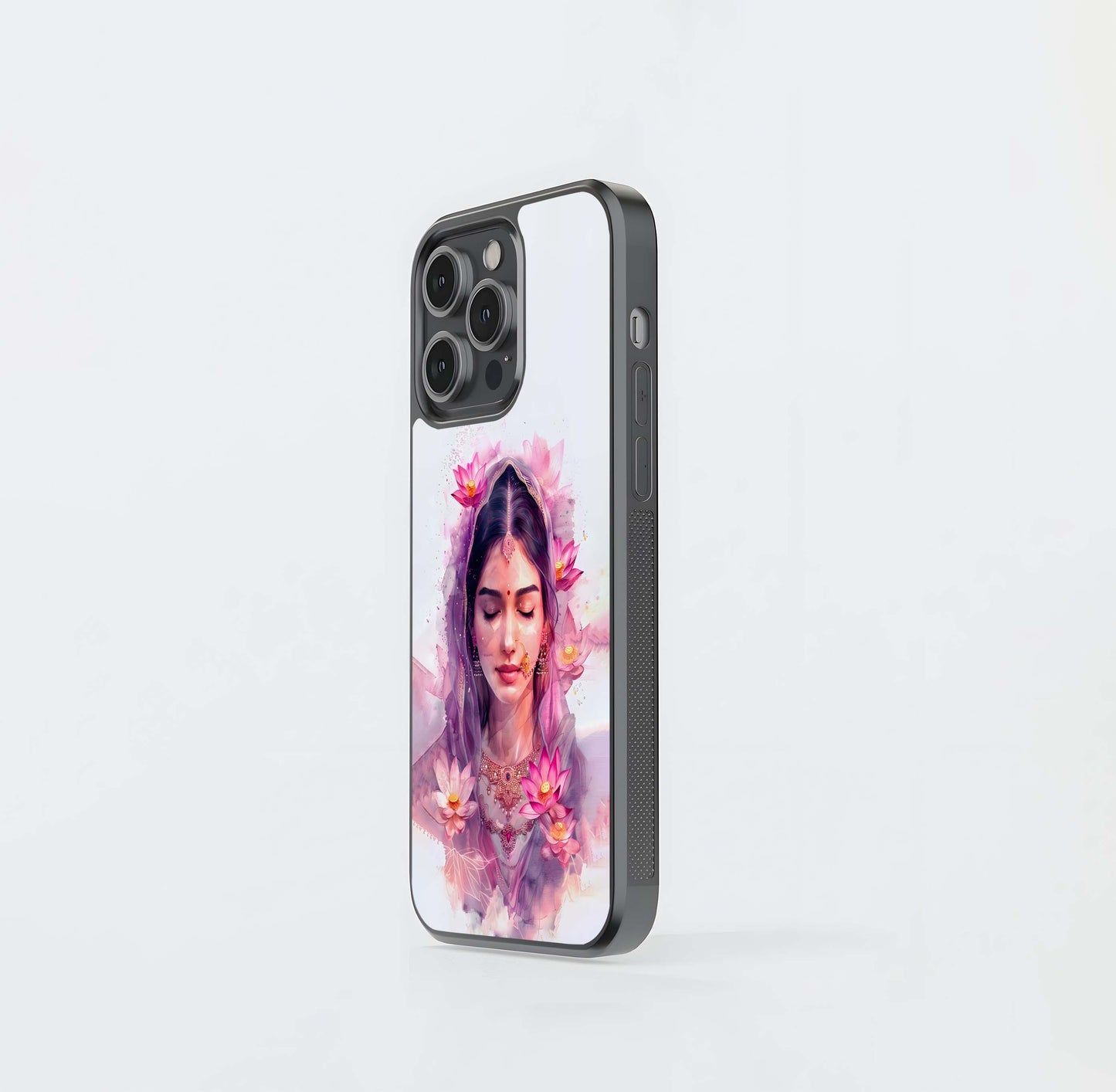 Lotus Goddess Glass Case