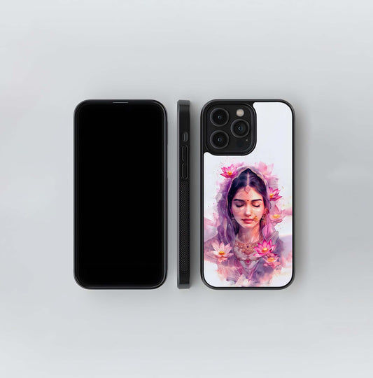 Lotus Goddess Glass Case