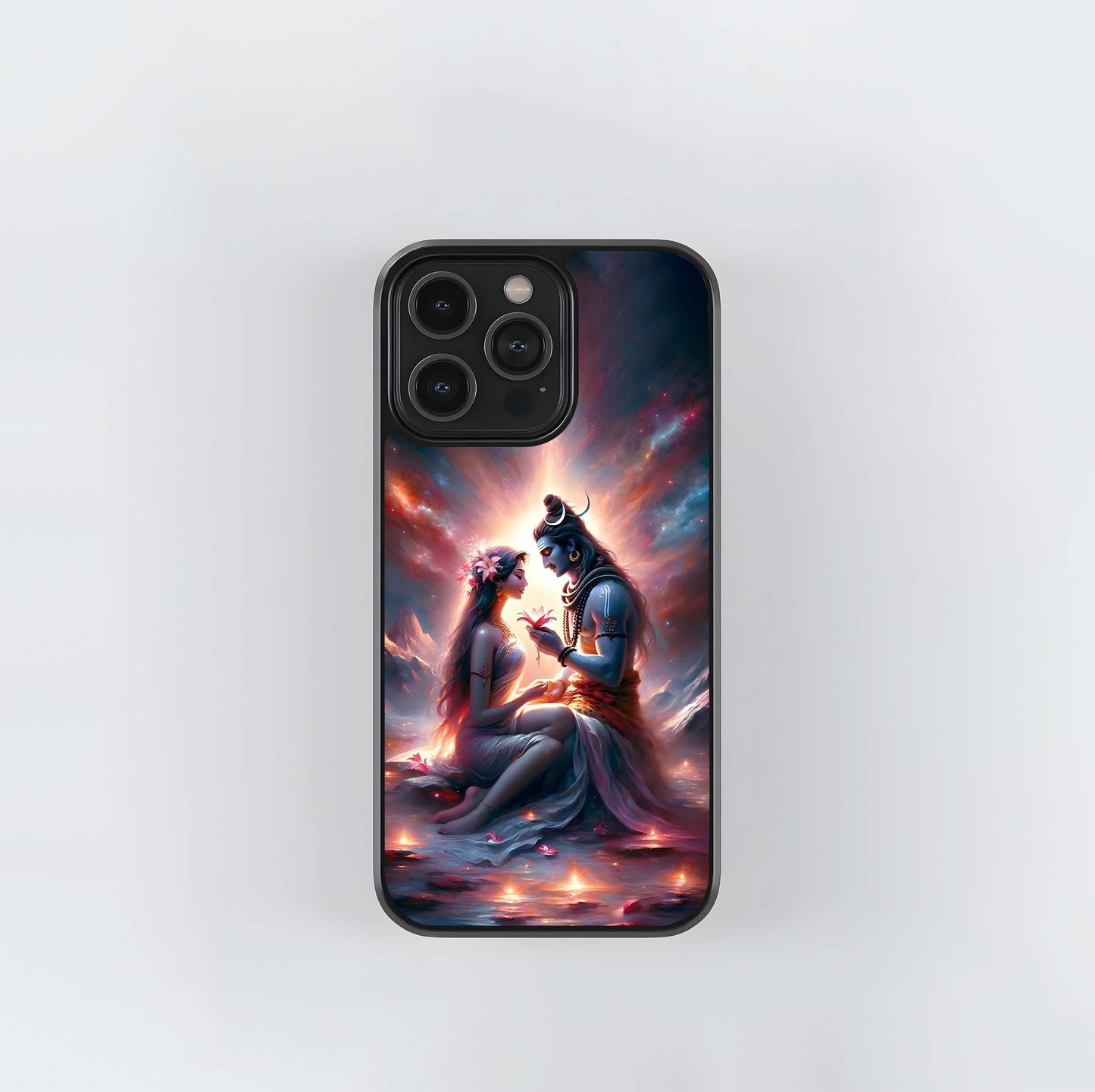 Shiva and Shakti… Glass Case