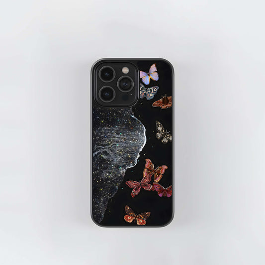 Butterfly Cosmic Soul Glass Case
