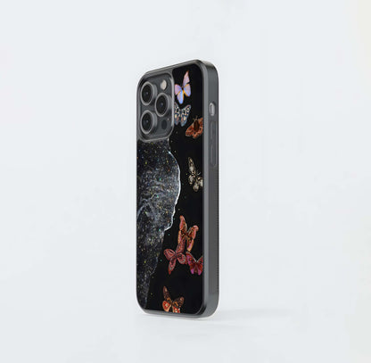 Butterfly Cosmic Soul Glass Case