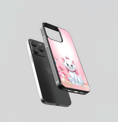 Marie in the Poppy Field Glass Case