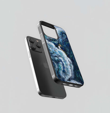 Impressionist Cloud Surfer Glass Case